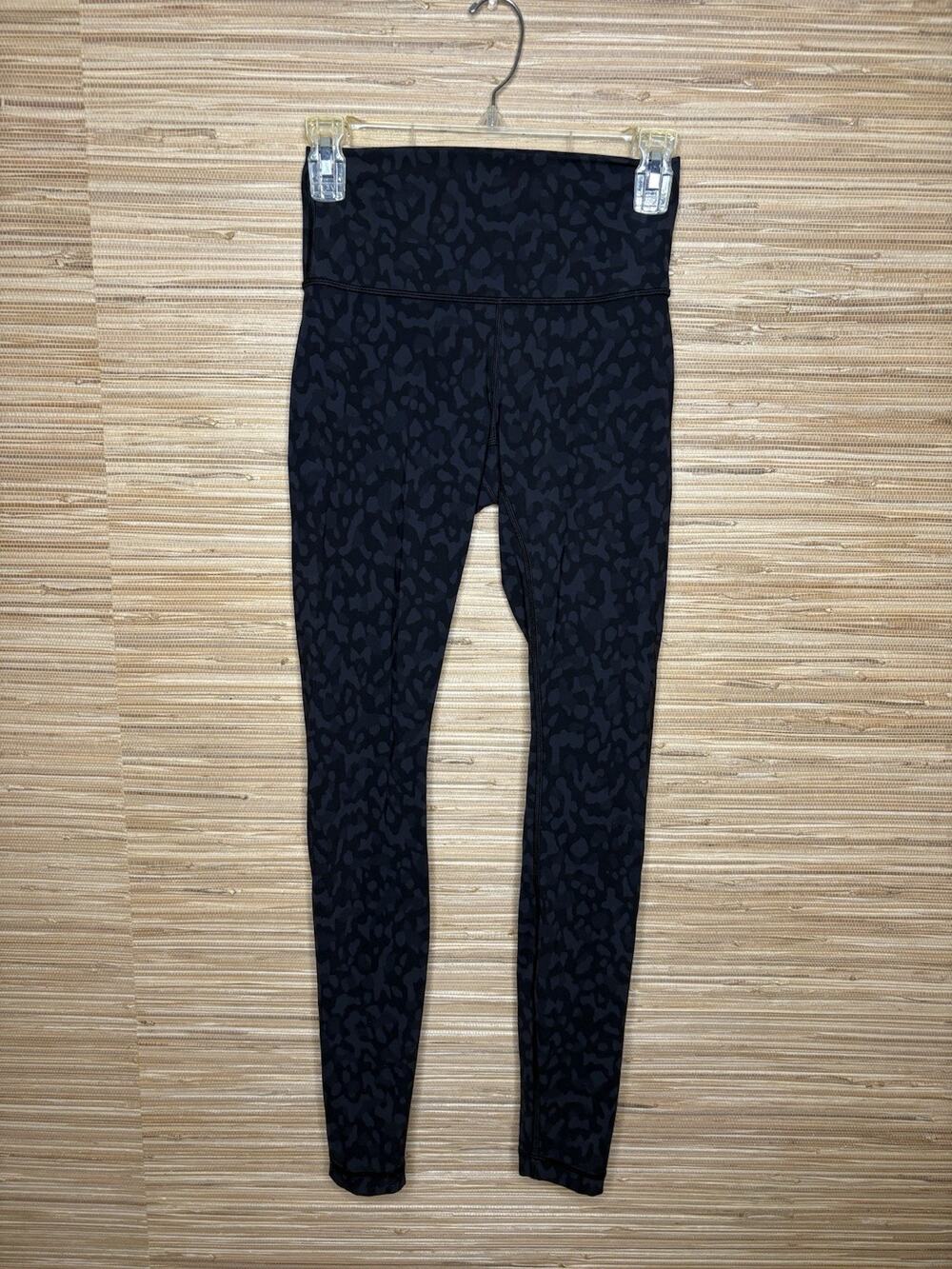 Lululemon Align High-Rise Pant Formation Camo Deep Coal 27” Sz 4
